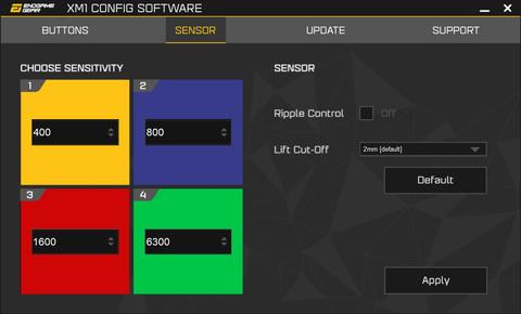 endgame gear xm1 configuracion