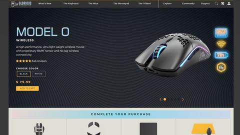 ya está disponible el nuevo glorious model o wireless