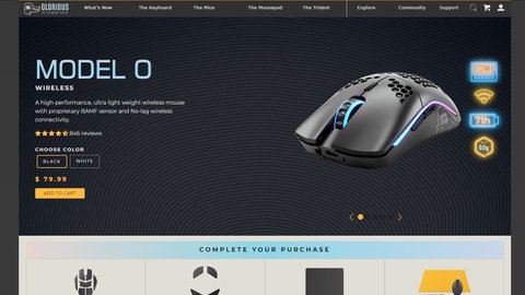 glorious model o wireless