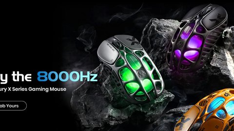 grava star lanza 2 nuevos ratones gaming hechos de magnesio, el mercury x y el mercury x pro