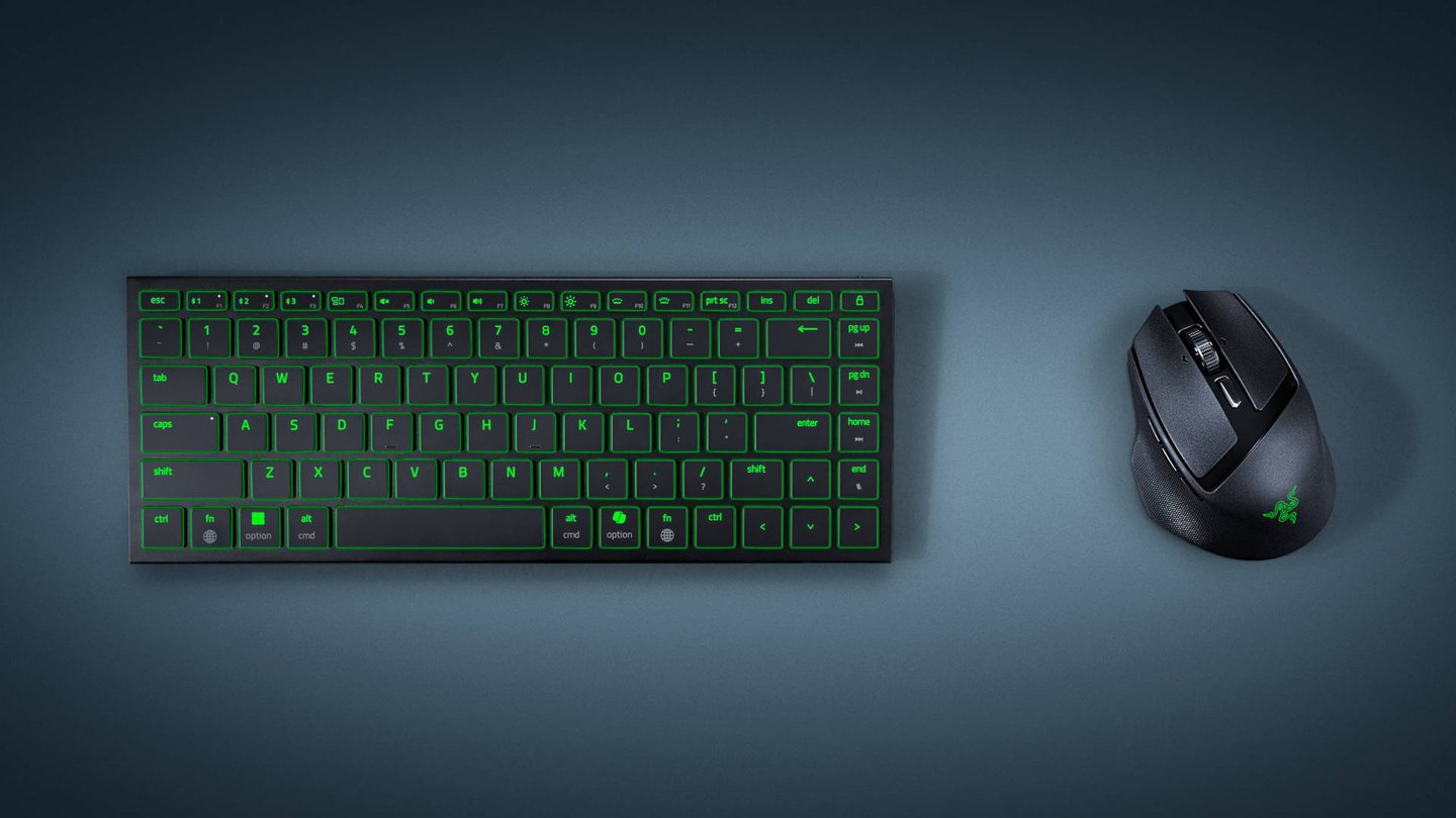 lanzamiento razer raton y teclado gaming y productividad