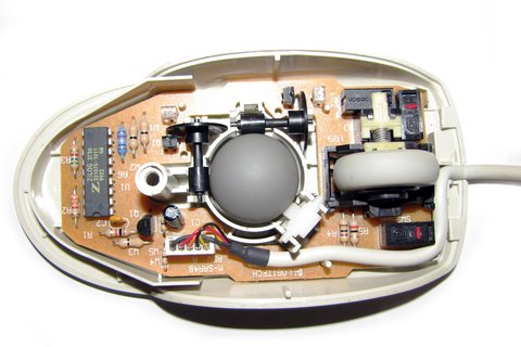 funcionamiento raton opto mecanico