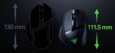 razer basilisk mobile comparacion con basilisk normal