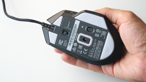 razer basilisk v2 posicion sensor