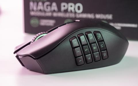 razer naga pro lateral 12 botones