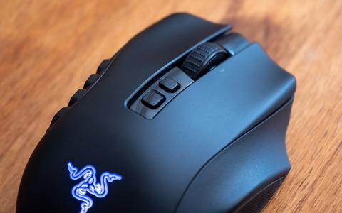 razer naga v2 pro detalle superior