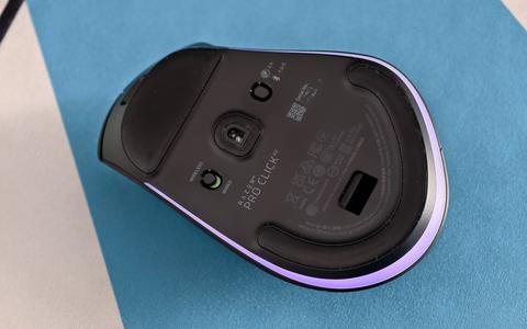 razer pro click v2 parte inferior