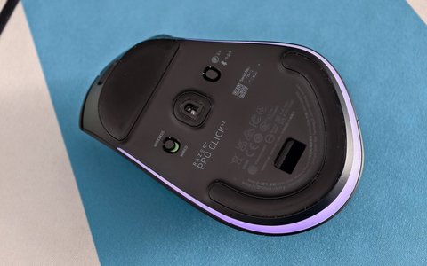 razer pro click v2 parte inferior