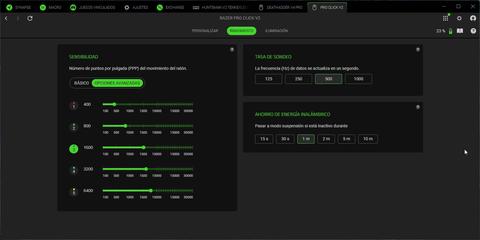 razer pro click v2 synapse rendimiento