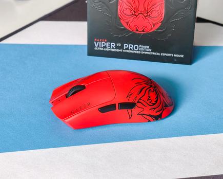 razer viper v3 pro faker edition el mejor ratón de razer con un diseño único