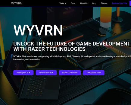razer lanza wyvrn plataforma desarrolladora juegos impulsada ia