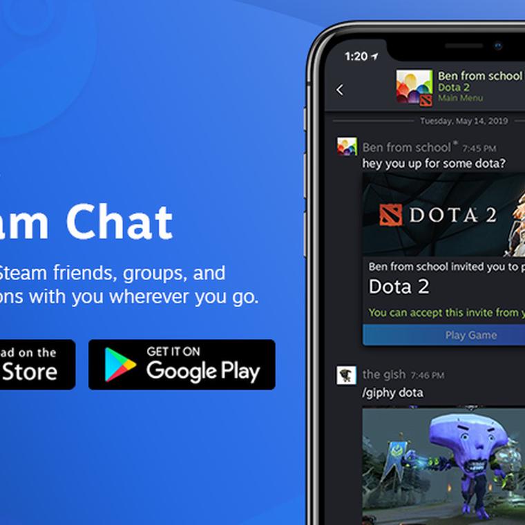steam presenta aplicacion movil steam chat