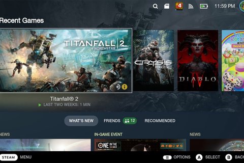 disfrutar experiencia steam deck en linux