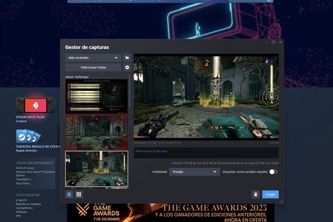 donde se guardan capturas pantalla