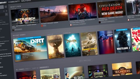 un estudio explica por qué los usuarios de steam acumulan juegos que nunca jugarán