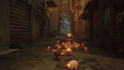 stray videojuego analisis enemigos