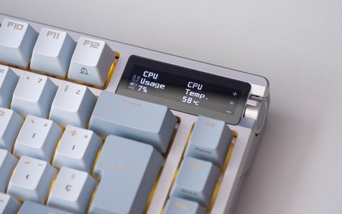 asus rog azoth pantalla uso cpu