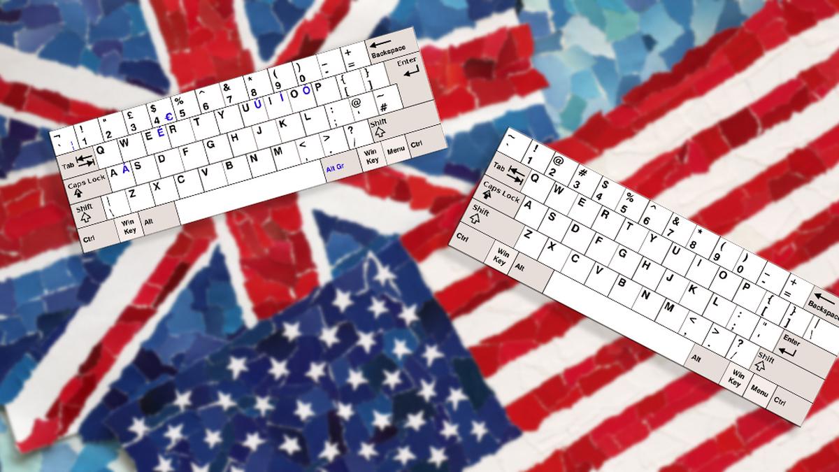 diferencias entre layout us english y uk english