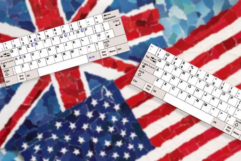 diferencias entre layout us english y uk english