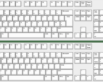 teclados iso vs ansi