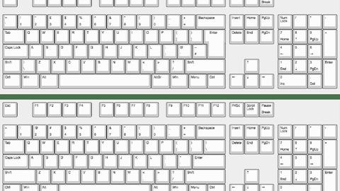 teclados iso vs ansi