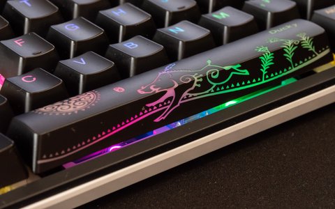 ducky one 2 rgb tkl barra espacio