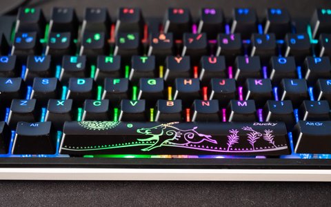 ducky one 2 rgb tkl detalle