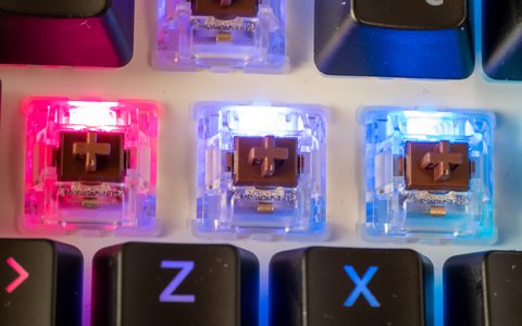 ducky one 2 rgb tkl iluminacion detalle