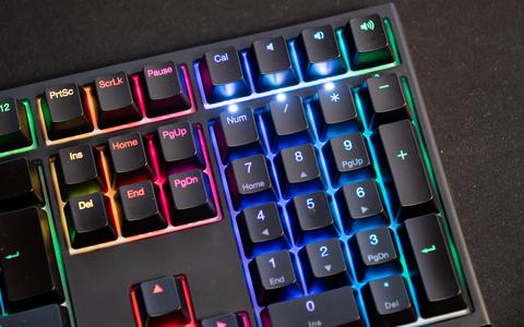 ducky one 2 rgb leds