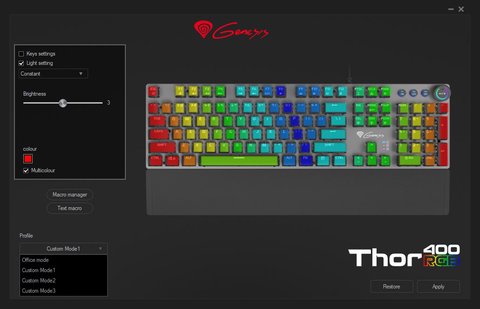 genesis thor 400 rgb software