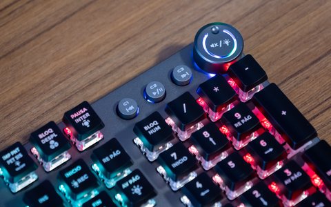 genesis thor 400 rgb teclas multimedia
