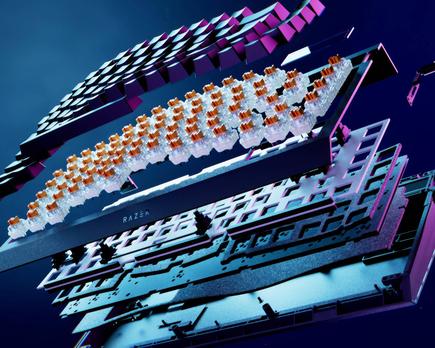 razer lanza el black widow v4 p r o 75% teclado inalámbrico, compacto y personalizable