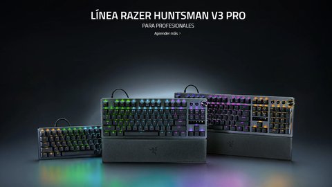 razer presenta su nueva línea de teclados razer huntsman v3 pro para gamers y profesionales