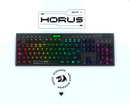 lanzamiento redragon horus k618 rgb y tkl k621 rgb