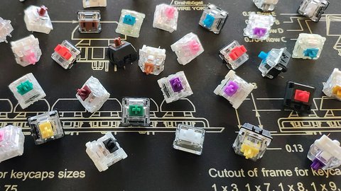 ¿ qué tipos de switches mecánicos hay? ¿ cuáles son los mejores?