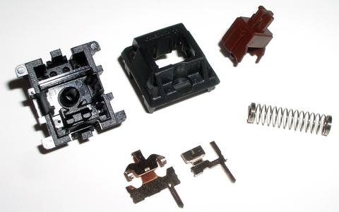 partes switch cherry mx marron brown