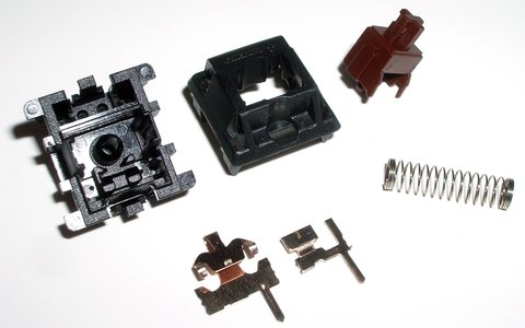 partes switch cherry mx marron brown