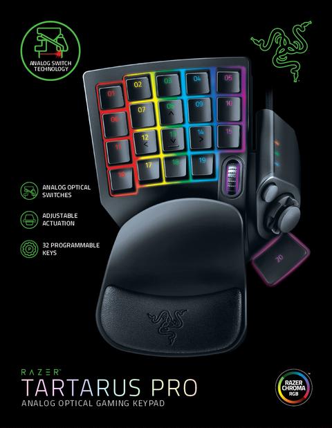 razer tartarus pro especificaciones