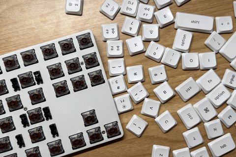 probar teclado mecanico nuevo