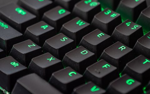 razer blackwidow v3 detalle teclas