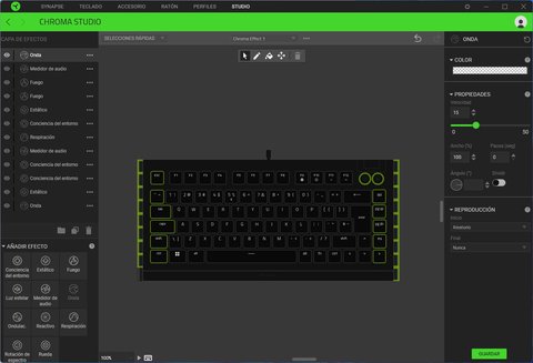 razer blackwidow v4 75 iluminacion