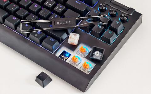 razer blackwidow v4 tenkeyless hyperspeed switches detalle