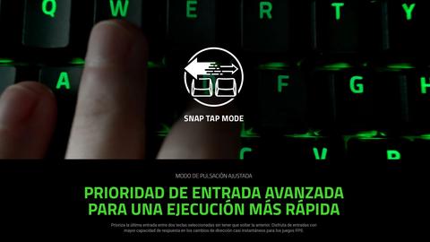 razer lanza su función snap tap para teclados que mejora el movimiento en juegos competitivos como cs2 y valorant