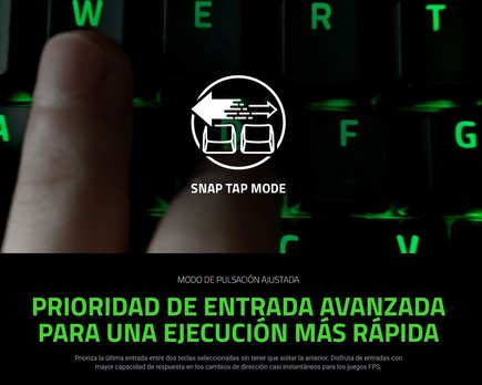 razer funcion snap tab para aumentar velocidad