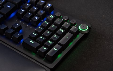 razer huntsman elite teclas multimedia