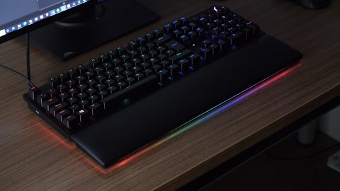 razer huntsman v2 analog leds