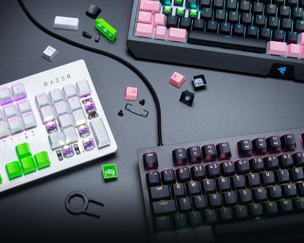 razer keycaps pbt
