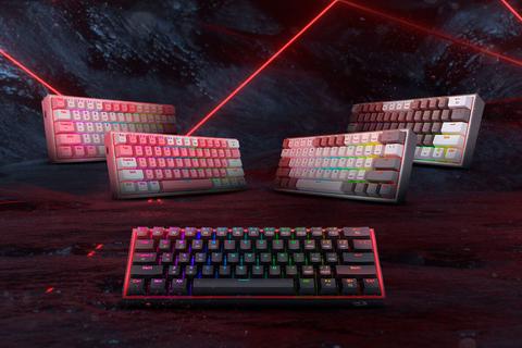 redragon lanza teclado wireless fizz 60 k616 rgb