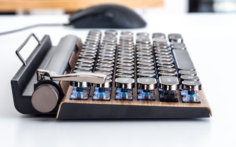 teclado retro bluetooth tw1867 perfil