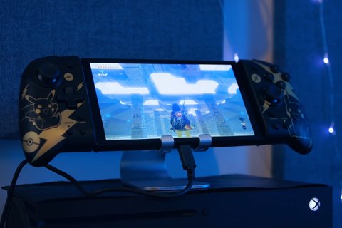 test quemado pantalla nintendo switch